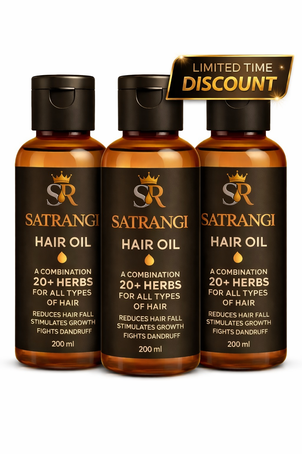 Satrangi Hair Oil Discount